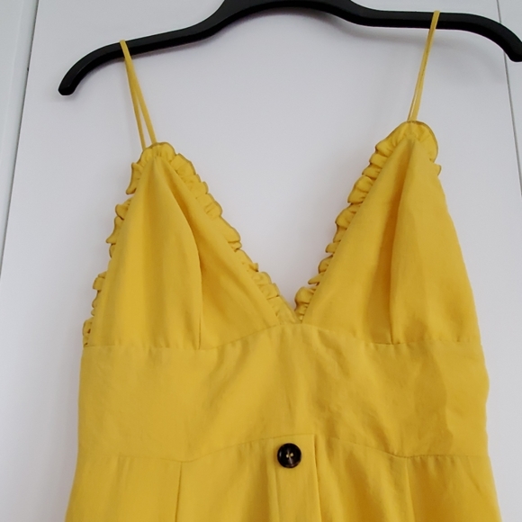 V-Neck Button Front Dress - Picture 4 of 7